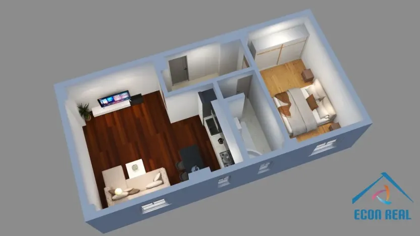 Prodej bytu 2+kk, Praha - Vršovice, Vladivostocká, 53 m2