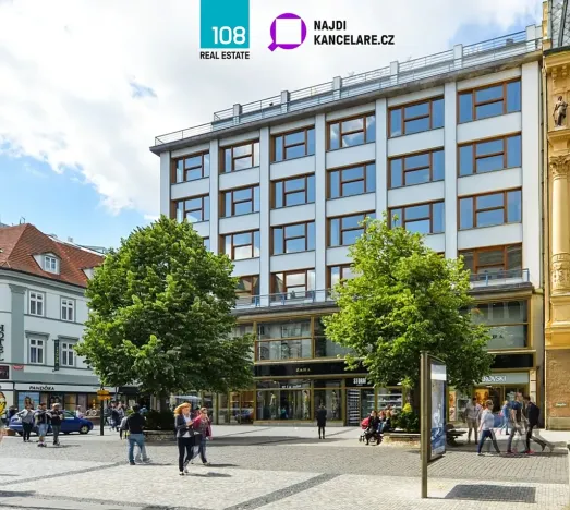 Pronájem kanceláře, Praha - Staré Město, Na příkopě, 596 m2
