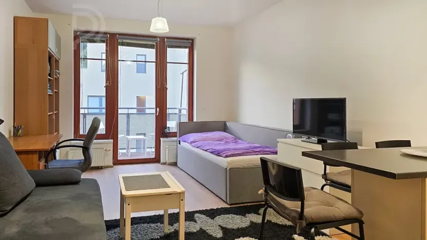 Pronájem bytu 1+kk, Praha - Smíchov, Na Neklance, 29 m2