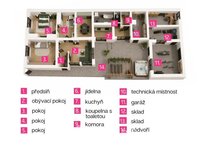 Prodej rodinného domu, Tasovice, 160 m2