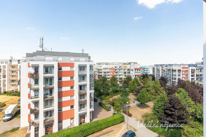 Pronájem bytu 1+kk, Praha - Zličín, Prušánecká, 32 m2