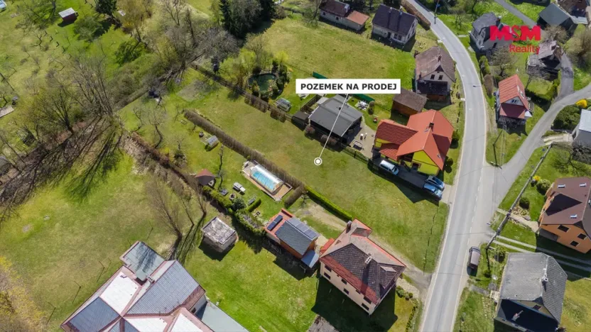 Prodej pozemku pro bydlení, Zásada, 1334 m2