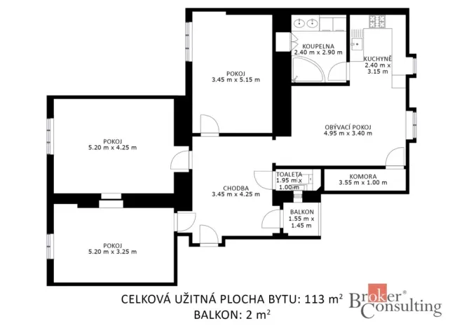 Prodej bytu 4+kk, Brno - Veveří, Tučkova, 112 m2