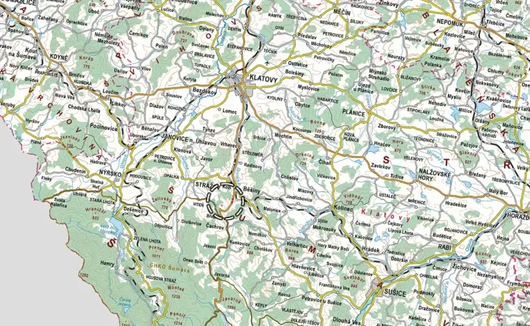 Prodej pole, Běšiny, 6128 m2