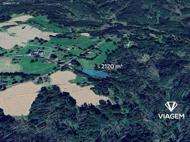 Prodej zahrady, Rybniště, 2120 m2