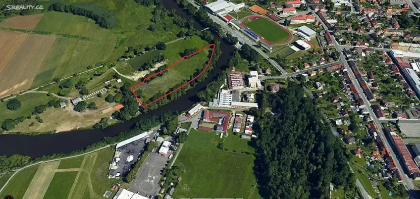 Prodej podílu komerčního pozemku, Soběslav, 1669 m2