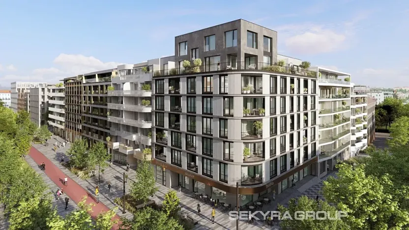 Prodej bytu 2+kk, Praha - Smíchov, Šiklové, 53 m2