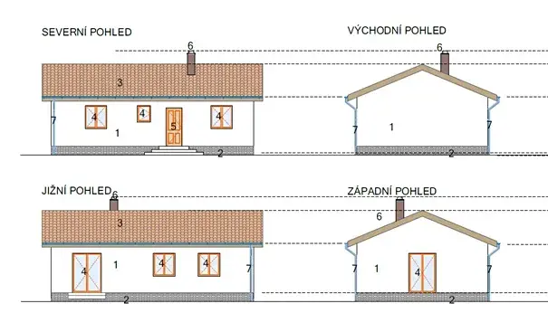 Prodej rodinného domu, Česká Kubice, 63 m2