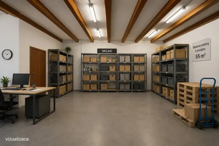 Pronájem obchodního prostoru, Sulislav, 55 m2