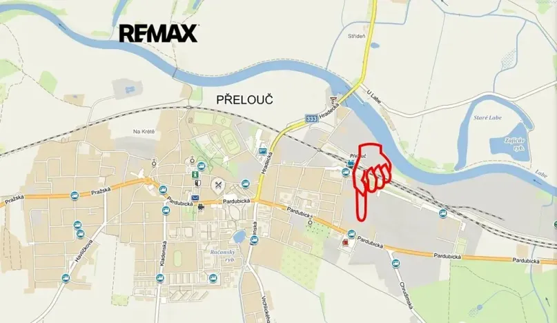 Prodej komerčního pozemku, Přelouč, 12183 m2