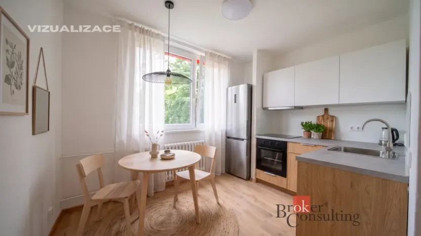Prodej bytu 1+1, Otrokovice - Kvítkovice, Luční, 33 m2