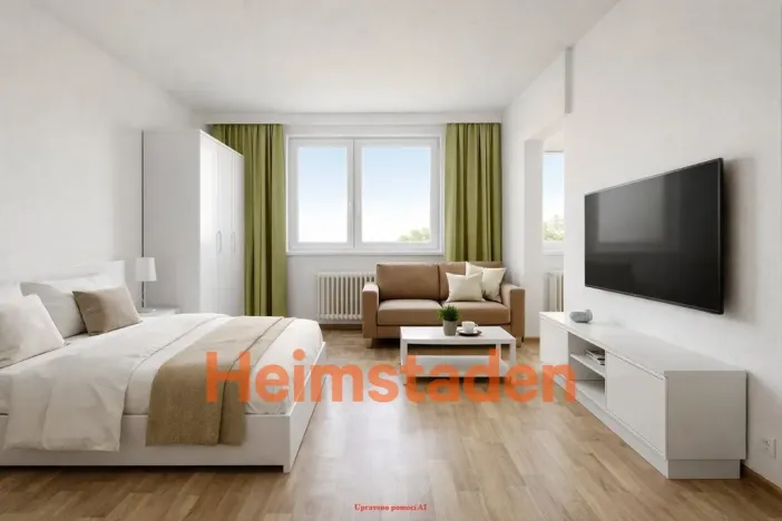 Pronájem bytu 1+kk, Karviná - Hranice, Slovenská, 35 m2