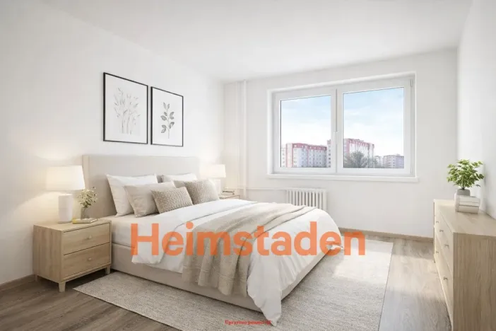 Pronájem bytu 2+1, Ostrava - Poruba, Jilemnického náměstí, 52 m2