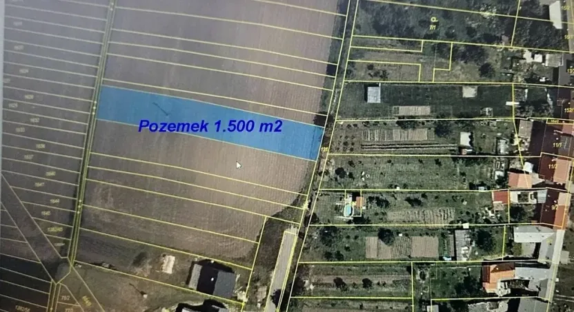 Prodej pozemku pro bydlení, Ostrovánky, 1500 m2