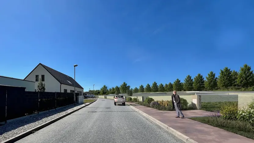 Prodej pozemku pro bydlení, Hrušovany u Brna, Pod Střediskem, 898 m2