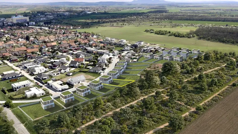 Prodej pozemku pro bydlení, Hrušovany u Brna, Pod Střediskem, 896 m2
