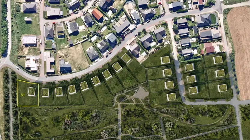 Prodej pozemku pro bydlení, Hrušovany u Brna, Pod Střediskem, 1230 m2