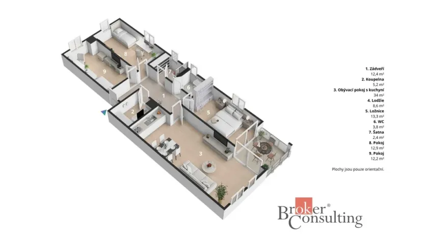 Prodej bytu 4+kk, Týniště nad Orlicí, T. G. Masaryka, 100 m2