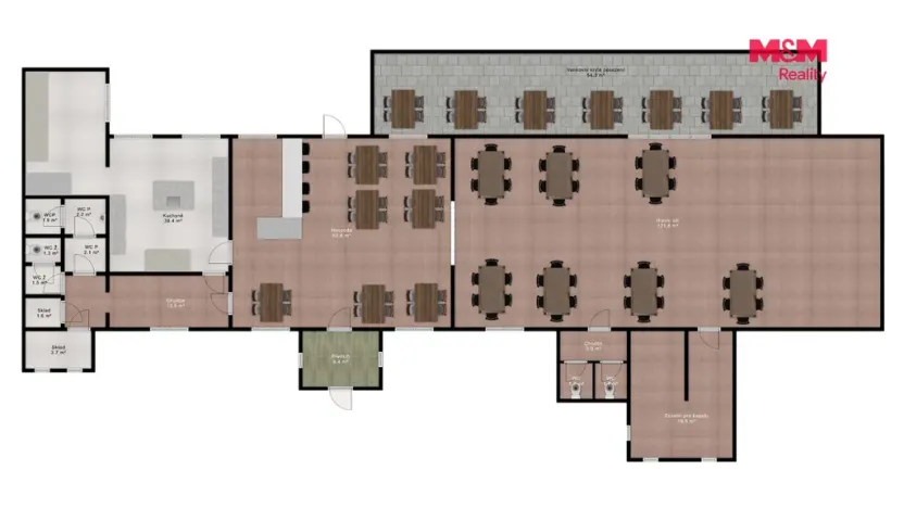 Prodej rodinného domu, Studená, Tyršova, 879 m2