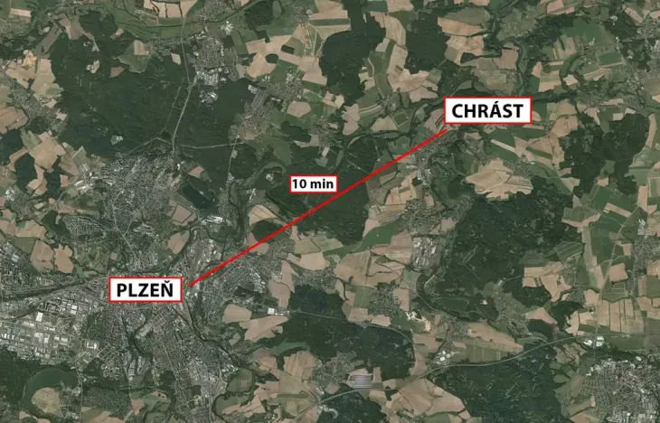 Prodej pozemku pro bydlení, Chrást, 232 m2