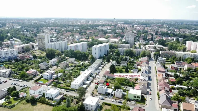 Prodej pozemku pro bydlení, Pardubice, Radiomechaniků, 320 m2