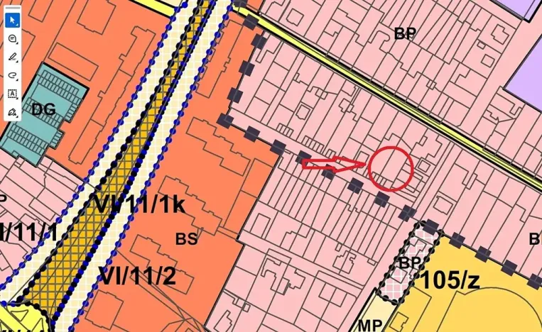 Prodej pozemku pro bydlení, Pardubice, Radiomechaniků, 320 m2