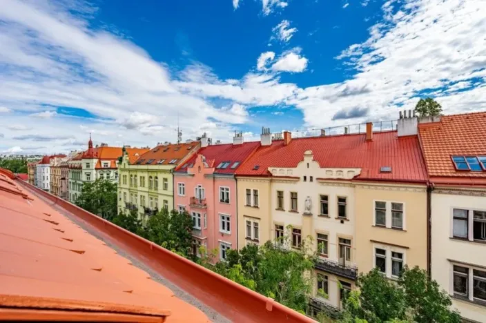 Pronájem bytu 1+kk, Praha - Karlín, Březinova, 38 m2