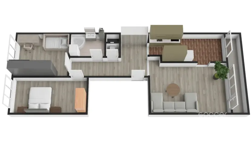 Pronájem bytu 3+1, Praha - Stodůlky, Přecechtělova, 84 m2
