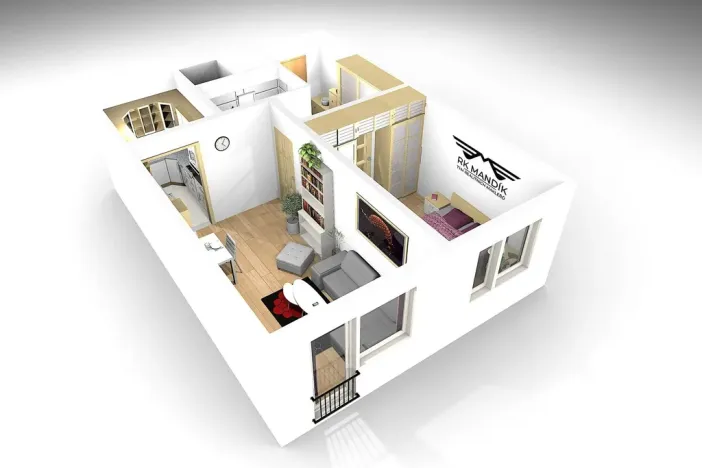 Prodej bytu 2+kk, Praha - Kobylisy, Slancova, 45 m2
