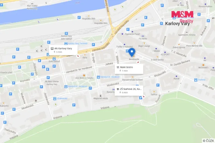 Pronájem bytu 2+1, Karlovy Vary, Dr. Davida Bechera, 59 m2