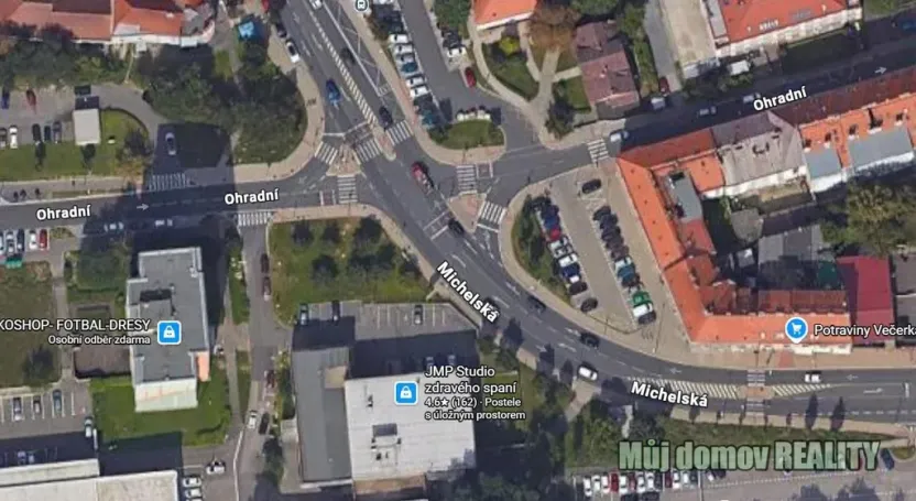 Prodej komerčního pozemku, Praha - Michle, Ohradní, 645 m2