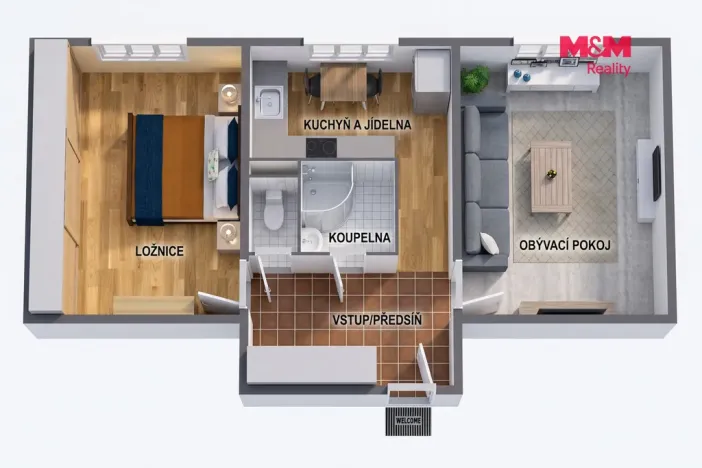 Prodej bytu 2+1, Nejdek, Okružní, 53 m2