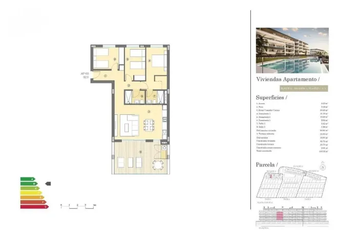 Prodej bytu 4+kk, Mutxamel, Alicante, Španělsko, 92 m2