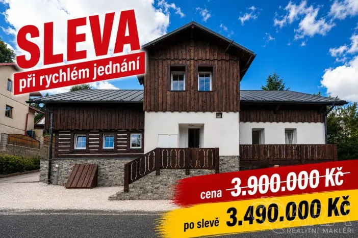 Prodej bytu 3+kk, Zlatá Olešnice, 55 m2
