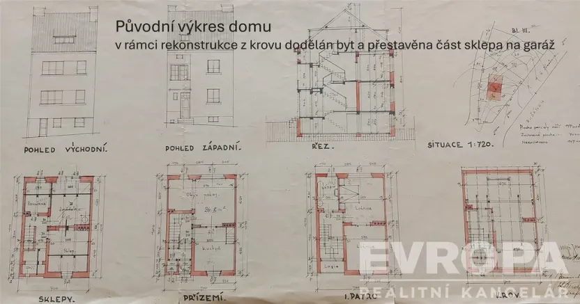 Prodej rodinného domu, Praha, Ke Klimentce, 180 m2