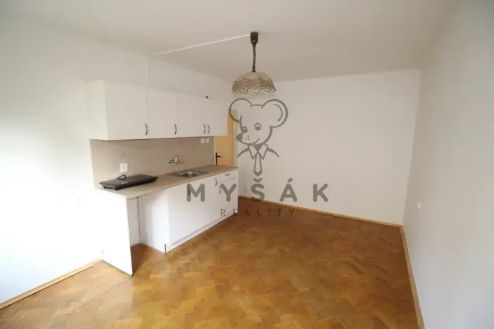 Pronájem bytu 1+kk, Český Krumlov - Nádražní Předměstí, Vyšehrad, 23 m2