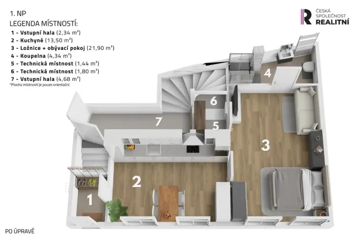 Prodej atypického bytu, Praha - Radotín, Ametystová, 116 m2