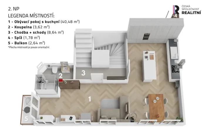 Prodej atypického bytu, Praha - Radotín, Ametystová, 116 m2
