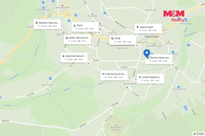 Prodej bytu 3+1, Železná Ruda, U Řezné, 70 m2