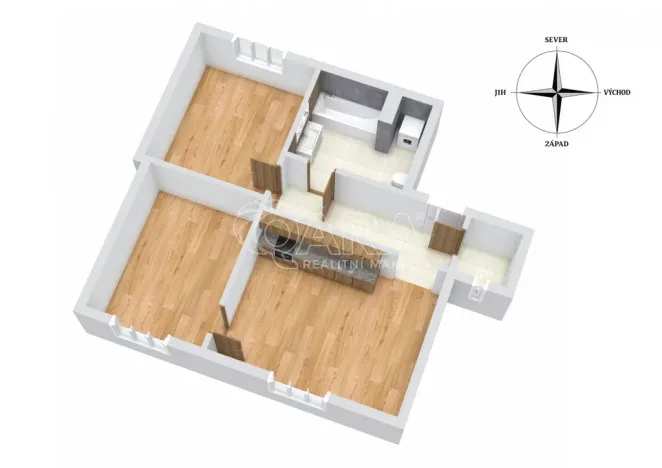 Prodej bytu 3+kk, Ústí nad Labem - Střekov, Purkyňova, 62 m2
