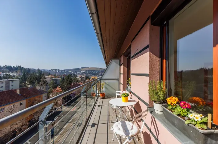 Pronájem bytu 1+kk, Praha - Podolí, Dvorecká, 55 m2