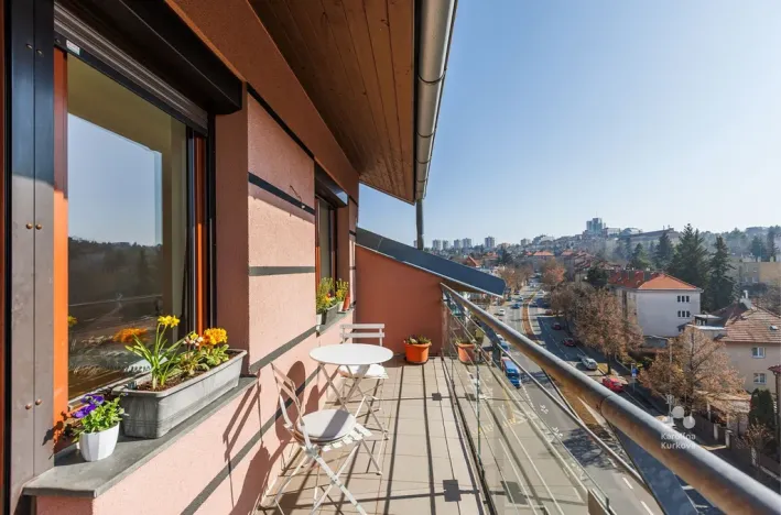 Pronájem bytu 1+kk, Praha - Podolí, Dvorecká, 55 m2