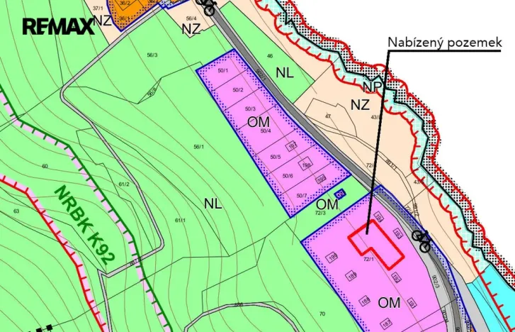 Prodej pozemku pro bydlení, Borušov, 1048 m2