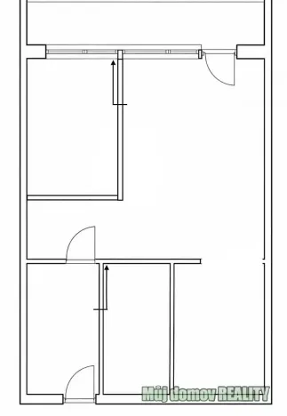 Pronájem bytu 2+kk, Praha - Podolí, Na vápenném, 38 m2