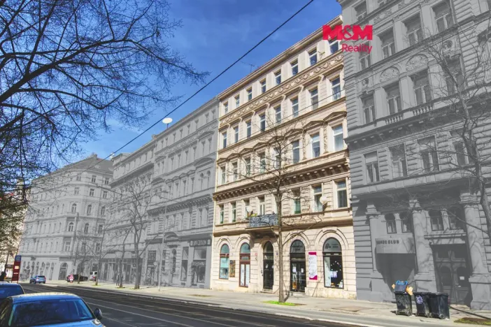 Pronájem bytu 3+1, Praha - Vinohrady, Vinohradská, 119 m2