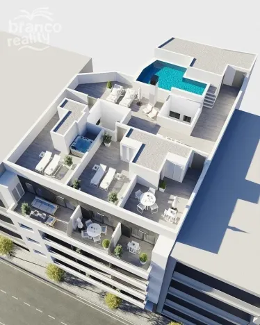 Prodej bytu 4+kk, Torrevieja, Alicante, Španělsko, 92 m2