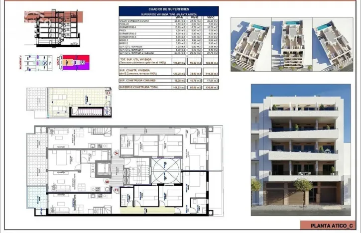 Prodej bytu 4+kk, Torrevieja, Alicante, Španělsko, 119 m2