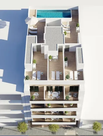 Prodej bytu 2+kk, Torrevieja, Španělsko, 52 m2