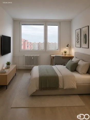 Pronájem bytu 2+kk, Praha, Konstantinova, 43 m2