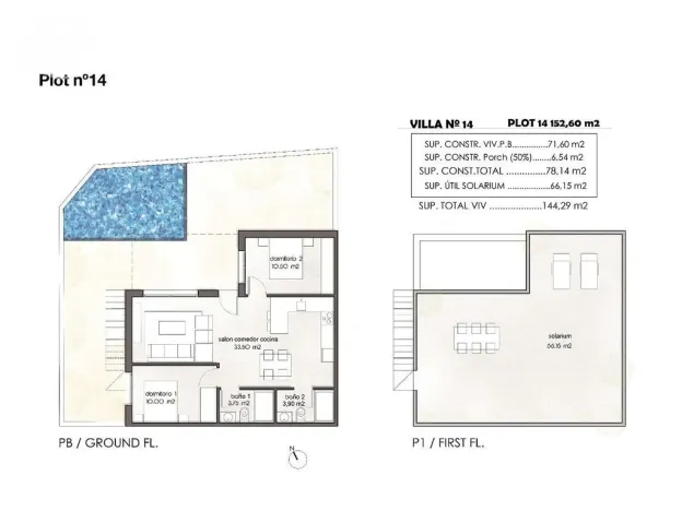 Prodej rodinného domu, Pilar de La Horadada, Alicante, Španělsko, 71 m2